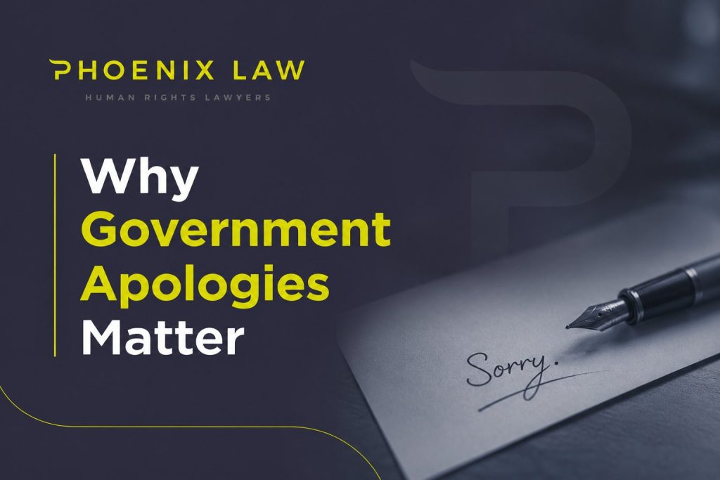 Why Government Apologies Matter